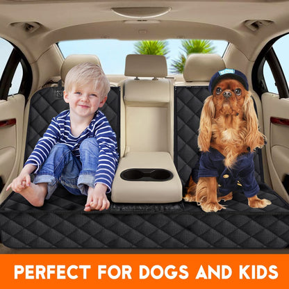 Waterproof Dog Car Seat Cover – Non-Slip Back Seat Protector for Cars & SUVs