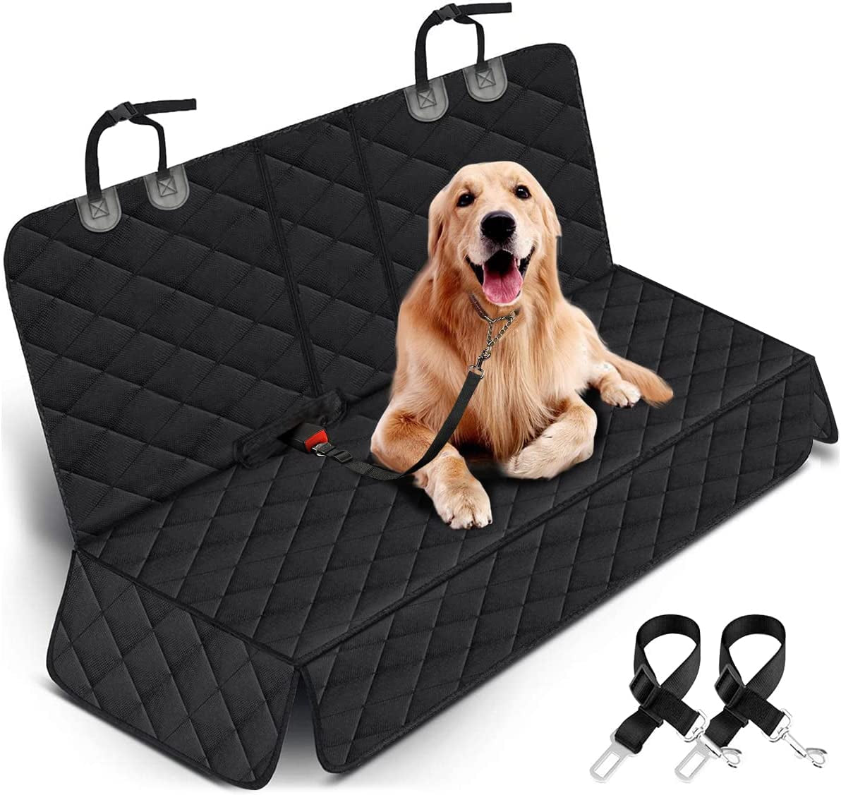 Waterproof Dog Car Seat Cover – Non-Slip Back Seat Protector for Cars & SUVs