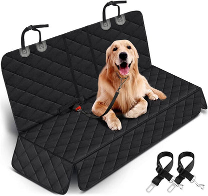 Waterproof Dog Car Seat Cover – Non-Slip Back Seat Protector for Cars & SUVs