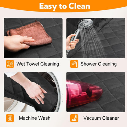 Waterproof Dog Car Seat Cover Hammock – Heavy Duty Back Seat Protector for Cars & SUVs